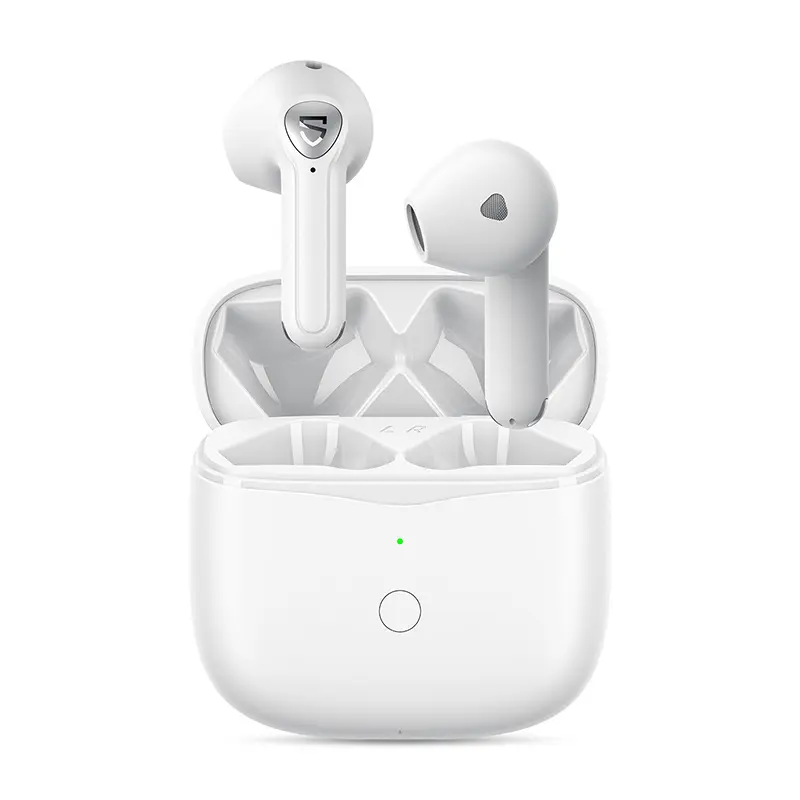 หูฟังบลูทูธ Sound peats Air3 BT5.2 White หูฟัง หูฟังบลูทูธ หูฟังไร้สาย True wireless Earbuds