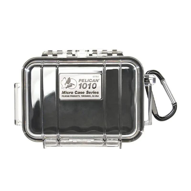 Pelican 1010 Micro Case (Black-Clear)