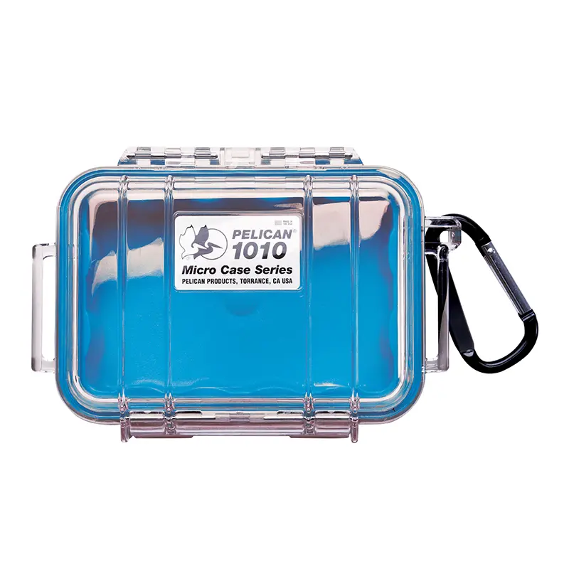 Pelican 1010 Micro Case (Blue/Clear)
