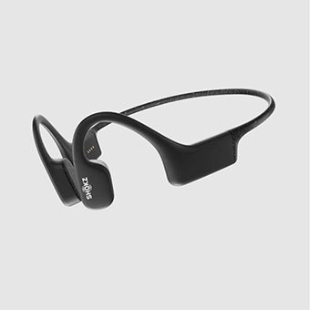 Shokz Openswim Bone Conduction OPEN-EAR MP3 SWIMMING HEADPHONES (BLACK)