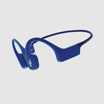 Shokz Openswim Bone Conduction OPEN-EAR MP3 SWIMMING HEADPHONES (BLUE)