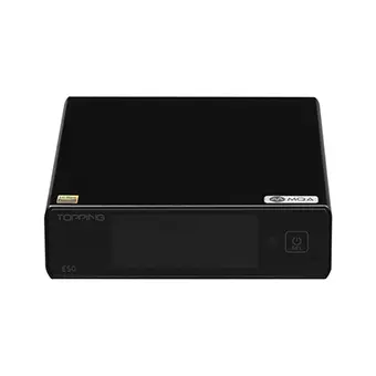 Topping E50 DAC ตั้งโต๊ะรองรับ MQA, Hi-Res [Black]