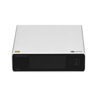 Topping E50 DAC ตั้งโต๊ะรองรับ MQA, Hi-Res [Silver]