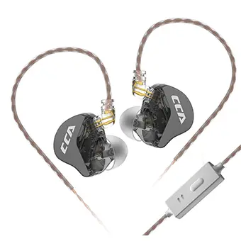 CCA. CRA Dynamic Earphones HIFI (Mic.) (Black)