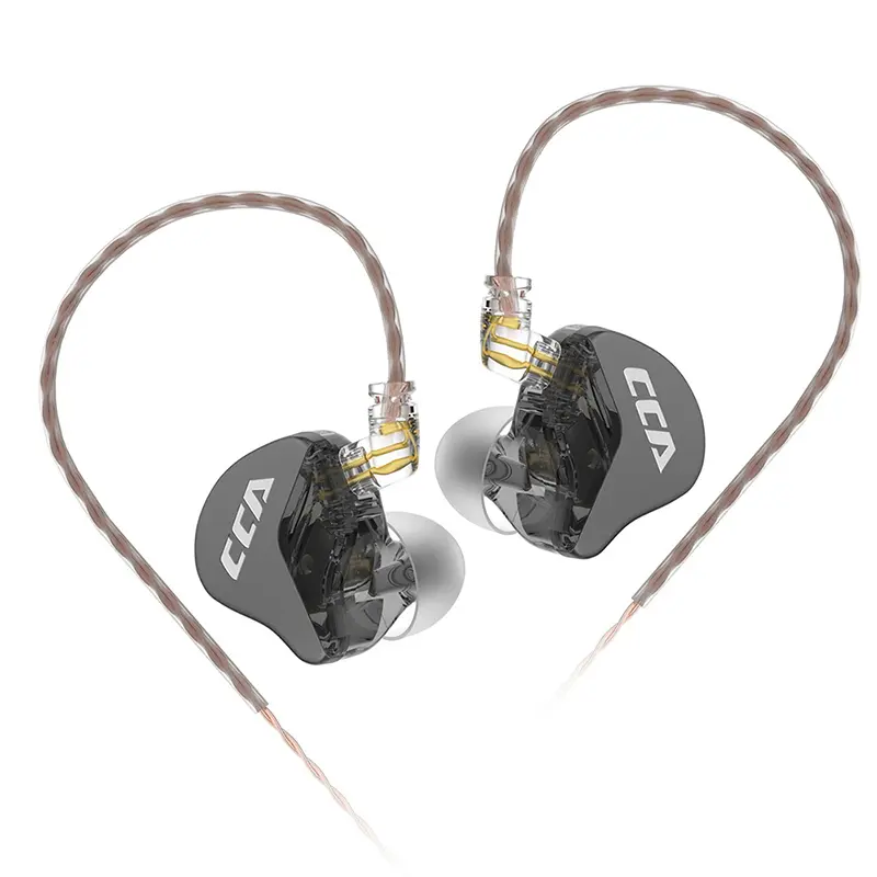 CCA. CRA Dynamic Earphones HIFI (No Mic.) (Black)