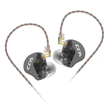 CCA. CRA Dynamic Earphones HIFI (No Mic.) (Black)