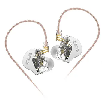 CCA. CRA Dynamic Earphones HIFI (No Mic.) (Silver)