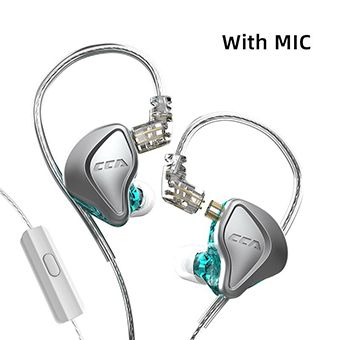 CCA NRA Earphones 2 Driver Electrostatic + Dynamic ( with mic)