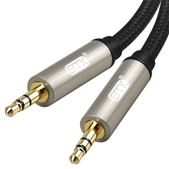ERTK AUX Cable 3.5mm to 3.5mm 5m สีดำ