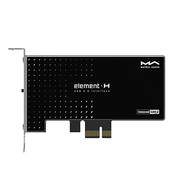 Matrix Audio Element H การ์ดเพิ่มคุณภาพเสียงผ่าน USB3.0