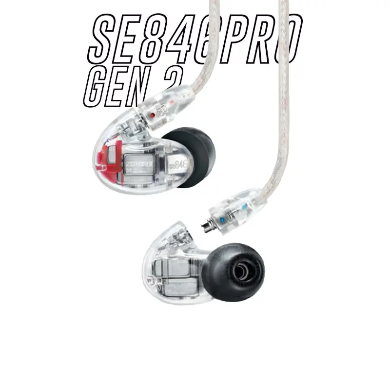 SHURE SE846 Pro GEN 2 (Clear)