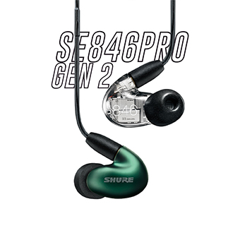 SHURE SE846 Pro GEN 2 (Jade)