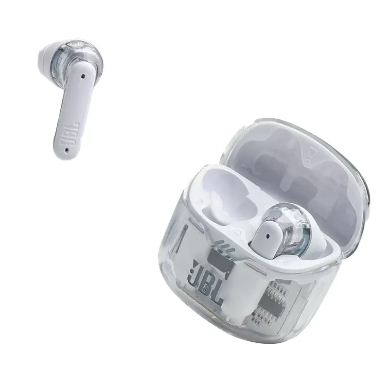 JBL TUNE FLEX GHOST TWS (White/Clear)