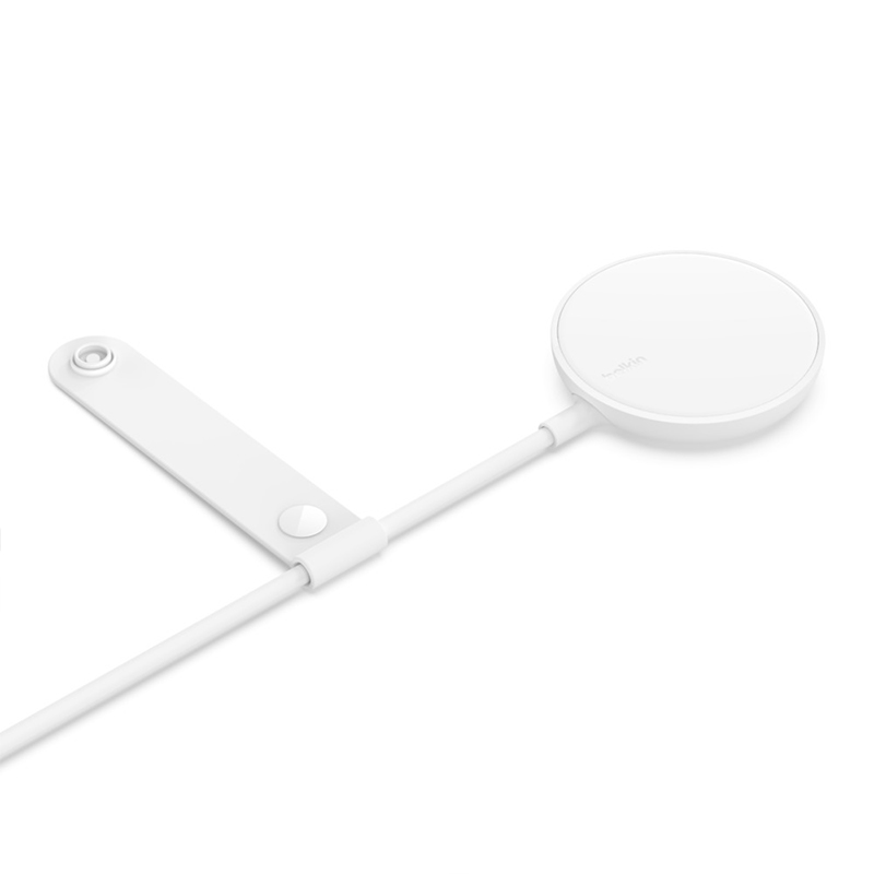 Belkin BoostCharge Magnetic Portable Wireless Charger Pad 7.5W MagSafe (White)