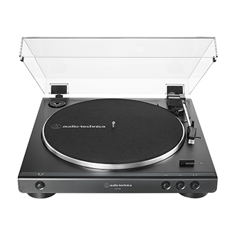 Audio-Technica AT-LP60X Fully Automatic Belt-Drive Turntable (Black)