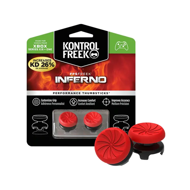 KontrolFreek ปุ่มอนาล็อก รุ่น FPS Freek Inferno - Red [Xbox]