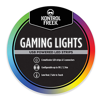 KontrolFreek ชุดแถบไฟ LED Gaming Lights [9ฟุต]