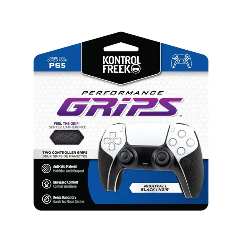 KontrolFreek อุปกรณ์ยึดจับขาจอยคอนโทรลเลอร์ Performance Grips [Black][Play Station5]