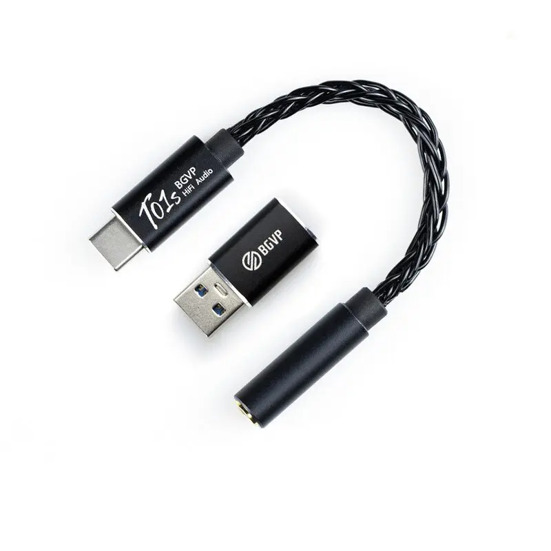 BGVP T01S DAC Hi-Res, PCM 32Bit/384kHz[2.5mm]