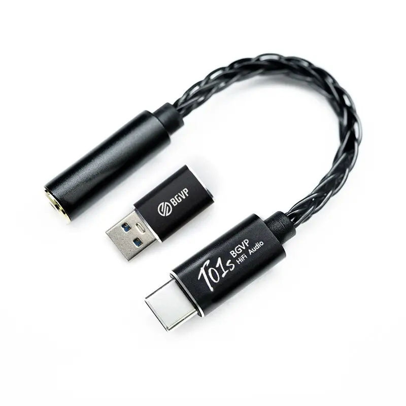 BGVP T01S DAC Hi-Res, PCM 32Bit/384kHz[4.4mm]