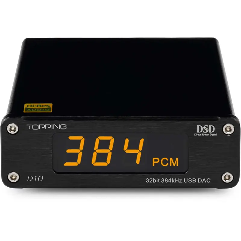 Topping D10 USB DAC ระดับ Hi-Res [Black]