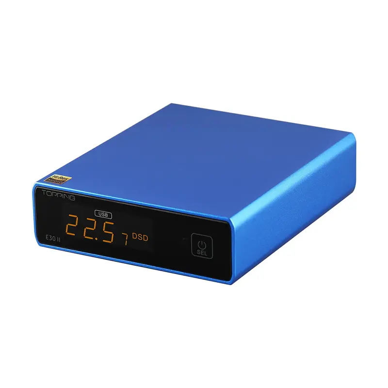 Topping E30ii DAC ตั้งโต๊ะ [Blue]