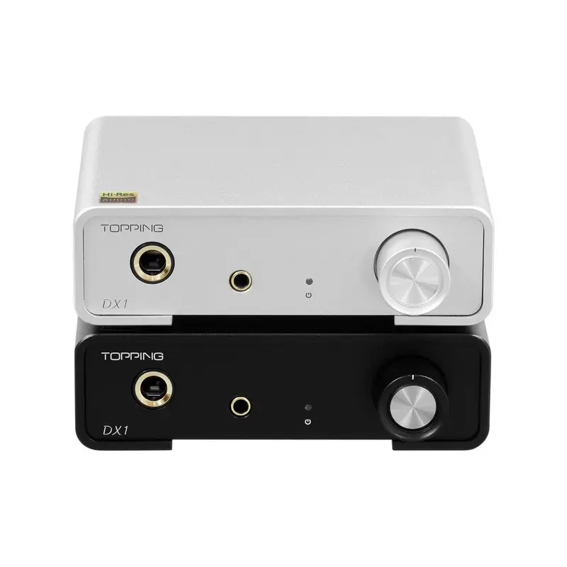 Topping DX1 NFCA DAC/AMP ตั้งโต๊ะ [Black/Silver]