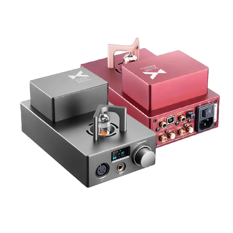 xDuoo TA-10R DAC/AMP หูฟังตั้งโต๊ะ [Black/Red]