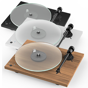 Pro-Ject Audio System - T1 Phono SB New Generation Audiophile Entry Level Turntable [Black High gloss/White High gloss/Wooden Finish]