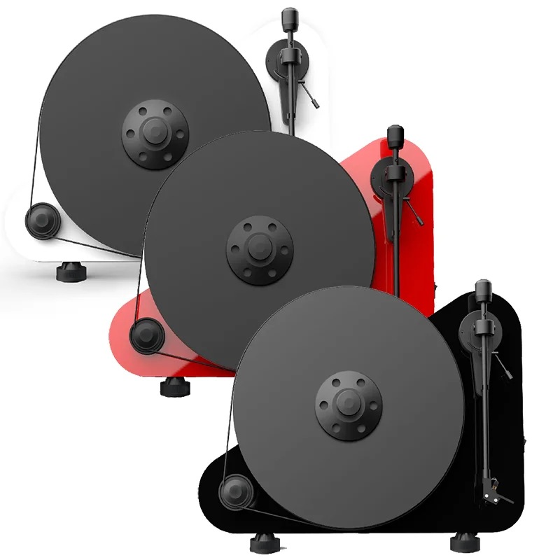 เครื่องเล่นแผ่นเสียง Pro-Ject Audio System - VT-E BT Wireless Plug & Play Turntable [Black/White/Red]