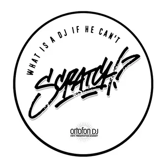แผ่นรอง สำหรับ เครื่องเล่น แผ่นเสียง Ortofon Slipmats x 2 ชิ้น แผ่นรอง สำหรับ เครื่องเล่นแผ่นเสียง Turntable [SCRATCH]