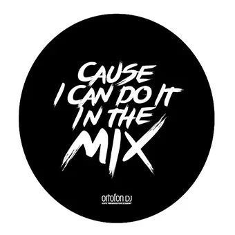 แผ่นรอง สำหรับ เครื่องเล่น แผ่นเสียง Ortofon Slipmats x 2 ชิ้น แผ่นรอง สำหรับ เครื่องเล่นแผ่นเสียง Turntable [MIX]