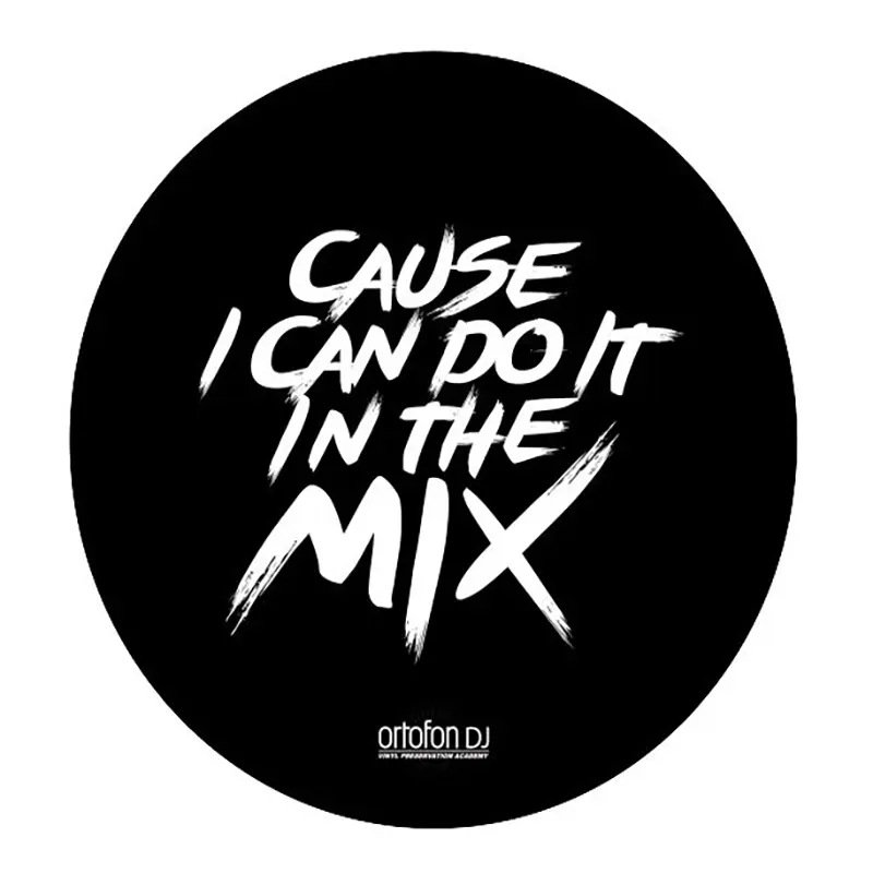 แผ่นรอง สำหรับ เครื่องเล่น แผ่นเสียง Ortofon Slipmats x 2 ชิ้น แผ่นรอง สำหรับ เครื่องเล่นแผ่นเสียง Turntable [MIX]