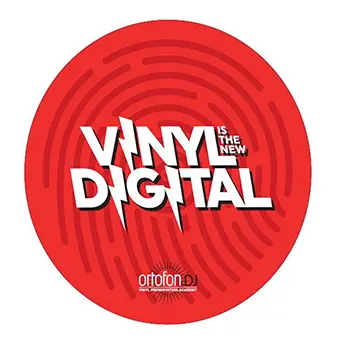 แผ่นรอง สำหรับ เครื่องเล่น แผ่นเสียง Ortofon Slipmats x 2 ชิ้น แผ่นรอง สำหรับ เครื่องเล่นแผ่นเสียง Turntable [DIGITAL]
