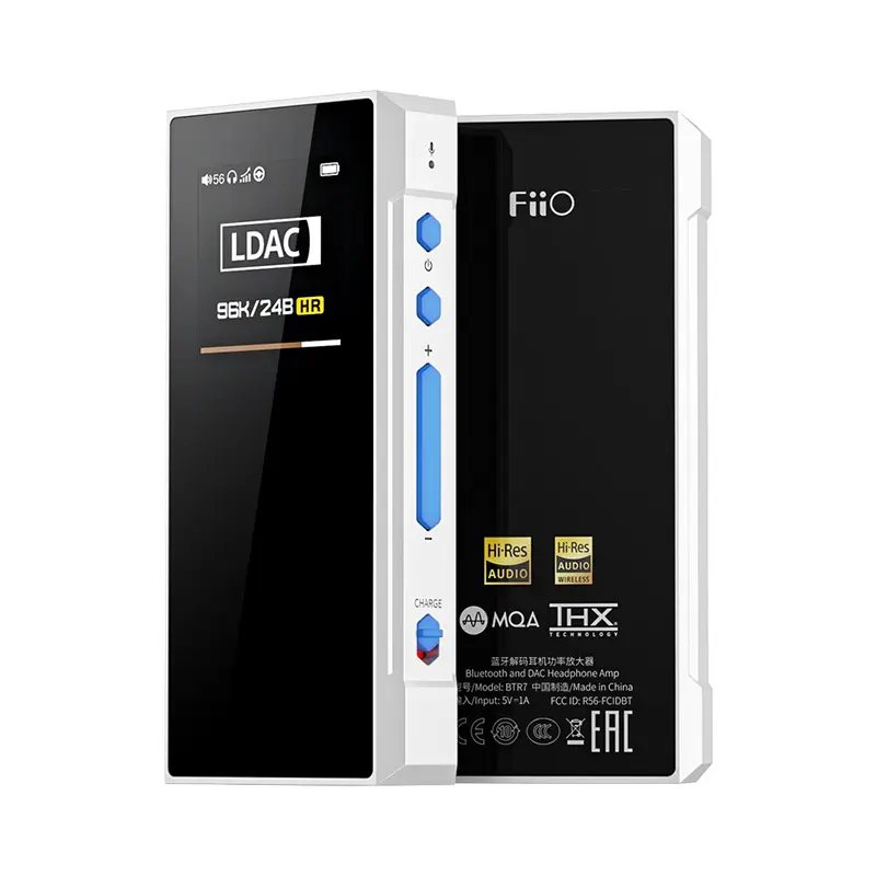 FiiO BTR7 Bluetooth DAC/AMP รองรับ MQA, [White Android]