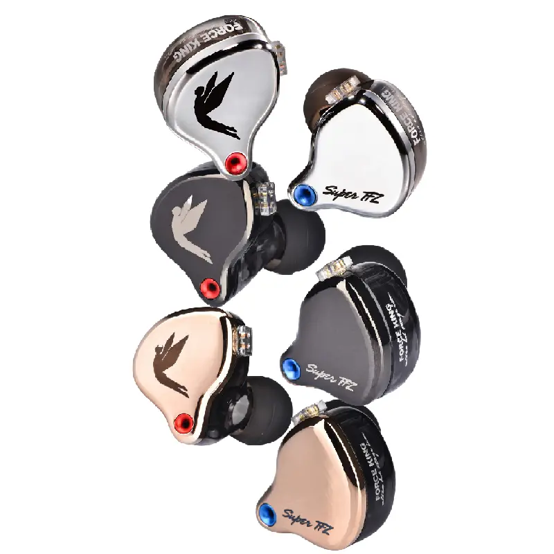 SuperTFZ Force king หูฟัง Super Dynamic [Silver/Black/Gold]