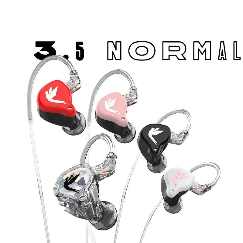 SuperTFZ Mylove 2022 หูฟัง IEM ไดรเวอร์ Dynamic [3.5 MM.Normal][Colorful/Red/Pink/White/Black]