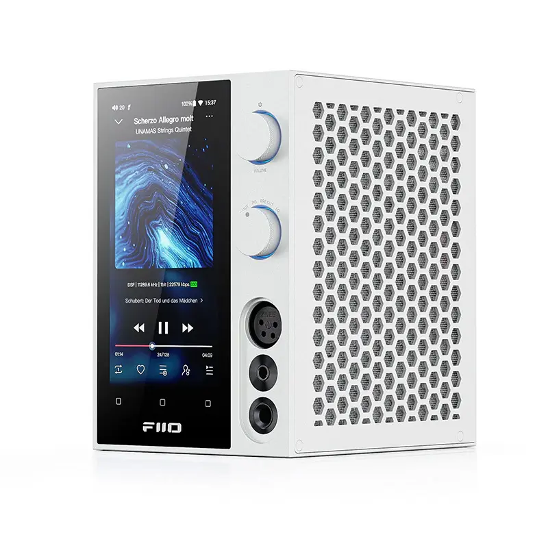 FiiO R7 เครื่องเล่นเพลงสตีมมิ่งตั้งโต๊ะ DAP+DAC+AMP [White]