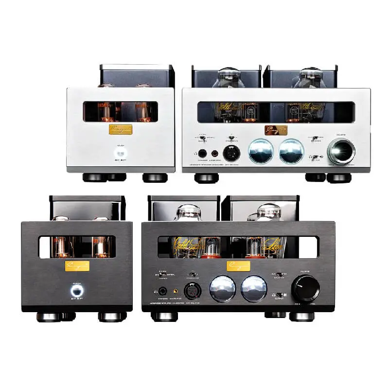 Cayin HA-300MK2 แอมป์ตั้งโต๊ะหลอดแก้วสูญญากาศ แบบ Direct Heated Triode [Black/Silver]