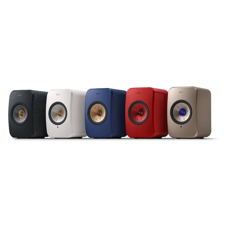 KEF รุ่น LSX II [Carbon Black/Mineral White/Cobalt Blue/Lava Red/Soundwave]