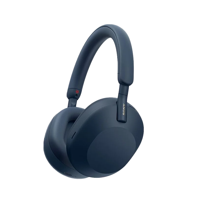 หูฟังตัดเสียงรบกวนแบบไร้สาย SONY - WH-1000XM5 ระยะเวลาการใช้งานสูงสุด 40 ชั่วโมง (Midnight Blue)