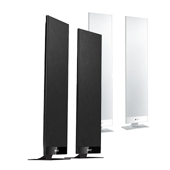 KEF T301 Satellite Speakers Pair Pack [Black/White]