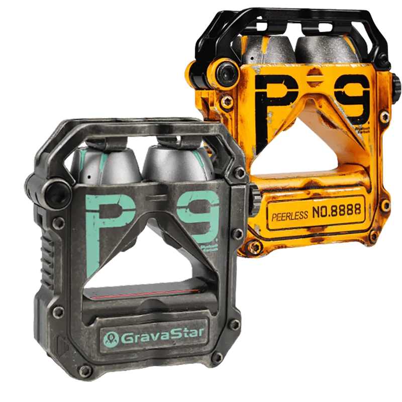 หูฟังไร้สาย GravaStar รุ่น Sirius Pro (Weathering) [Gray/Yellow]