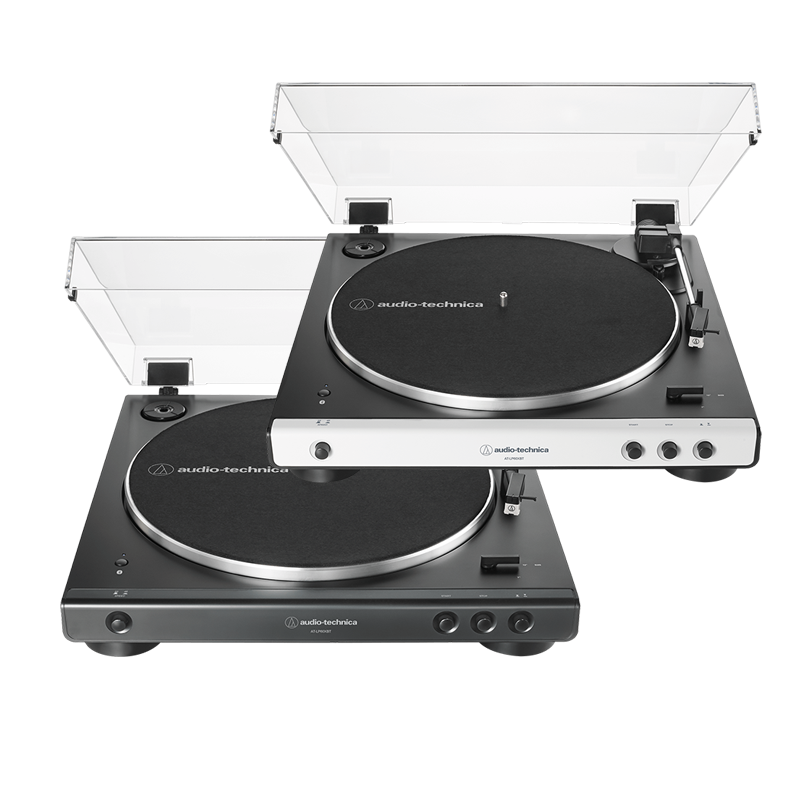 Audio-Technica AT-LP60X BT Fully Automatic Belt-Drive Turntable [Black/White]