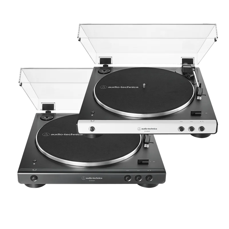 Audio-Technica AT-LP60X BT Fully Automatic Belt-Drive Turntable [Black/White]
