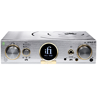 iFi Pro iDSD Signature Standalone. Streamer. DAC/amp. All with the X-factor.