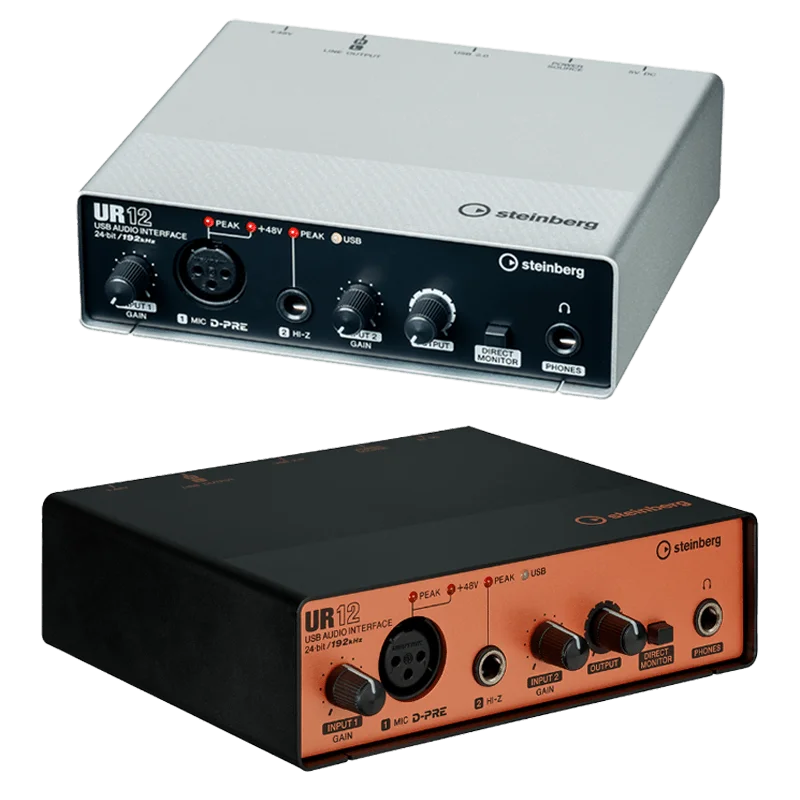 Steinberg UR12 USB Audio Interface [Silver/Black]