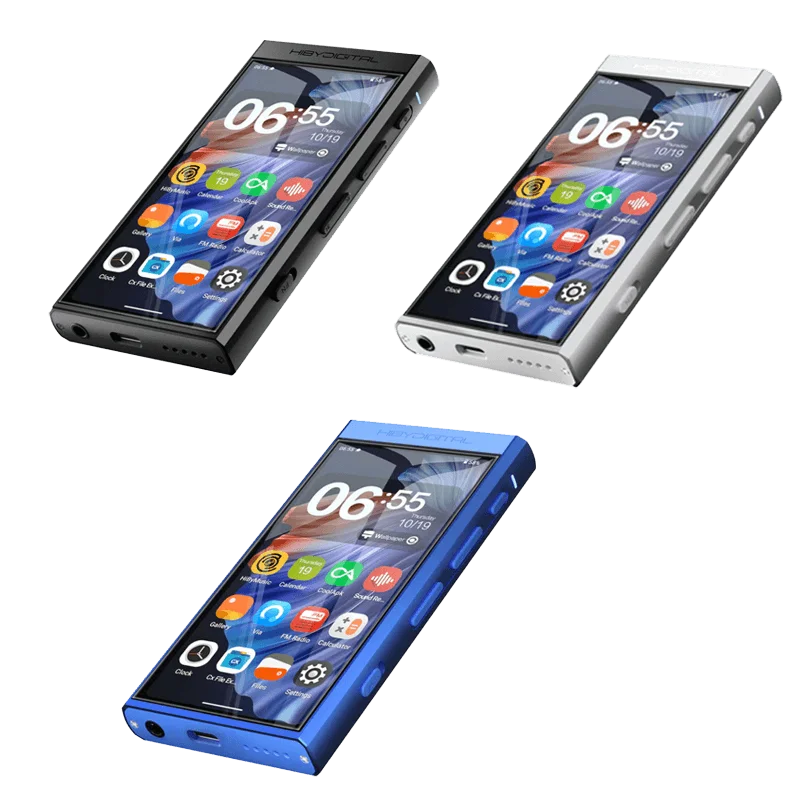 Hiby Digital M300 เครื่องเล่นเพลง Android พกพา มี Playstore มีลำโพงในตัว รองรับ Hires + Hires Wireless [Black/Silver/Blue]