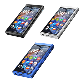Hiby Digital M300 เครื่องเล่นเพลง Android พกพา มี Playstore มีลำโพงในตัว รองรับ Hires + Hires Wireless [Black/Silver/Blue]