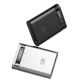 Shanling H2 DAC/AMP พกพา รองรับ Bluetooth5.0, LDAC, เล่นเพลงได้ในตัว, จอ1นิ้ว [Black/Silver]